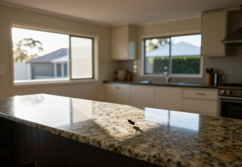 Ant-free living room in Port Hacking after treatment