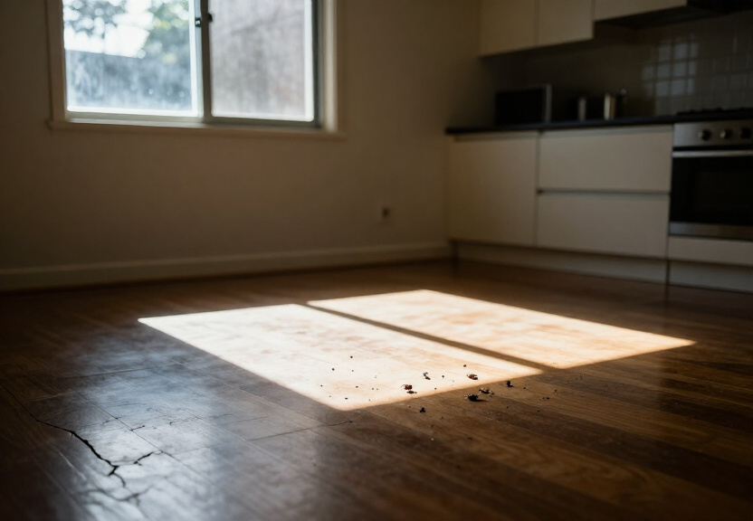 Ant trail in a Port Hacking living room before treatment